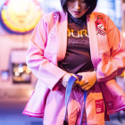 Fluory 레스라쿠마 주짓수도복 - 라이트 핑크